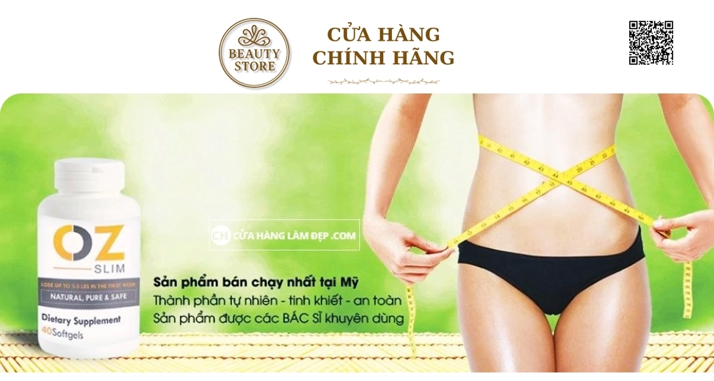 Viên uống giảm cân OZ SLIM (40 Viên)