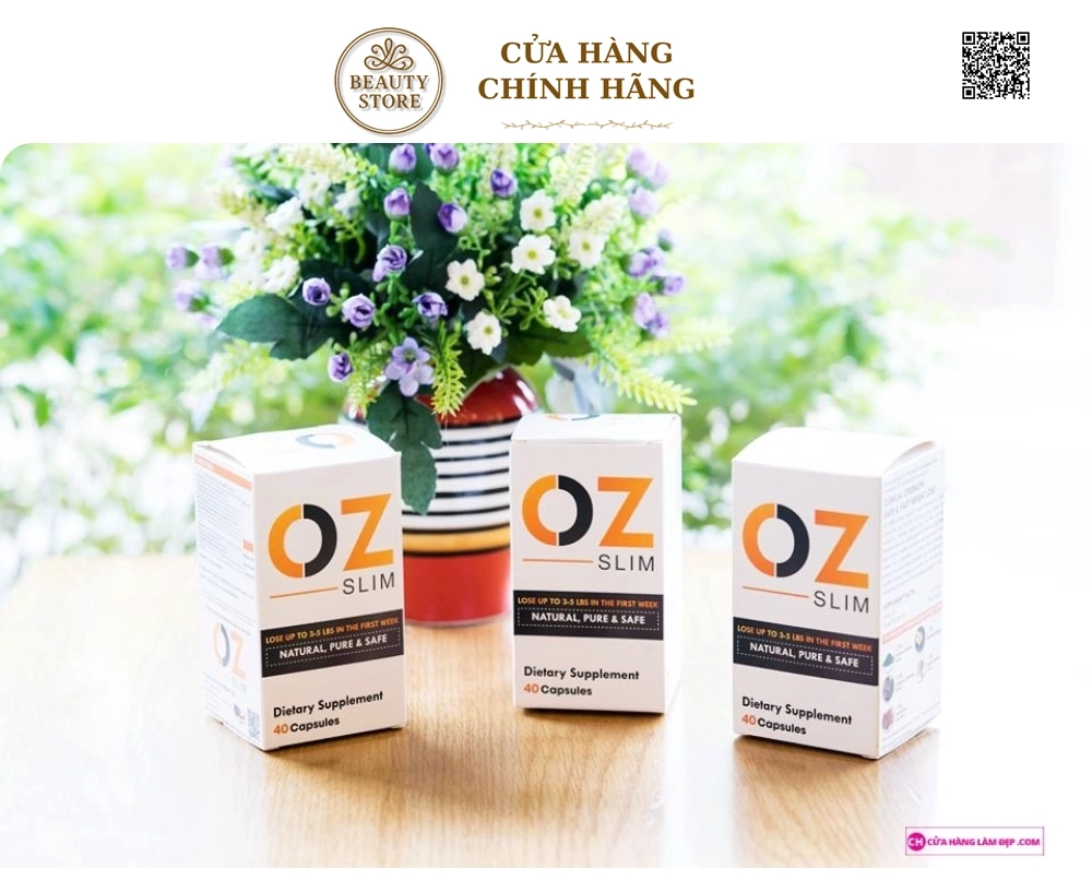 Viên uống giảm cân OZ SLIM (40 Viên)