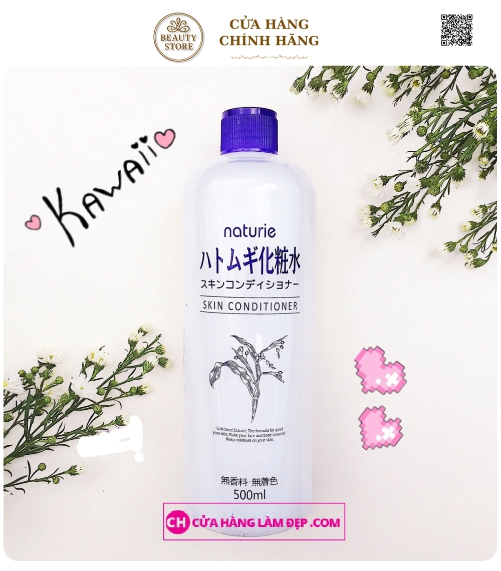 Lotion dưỡng da Naturie Hatomugi Skin Conditioner 500ml