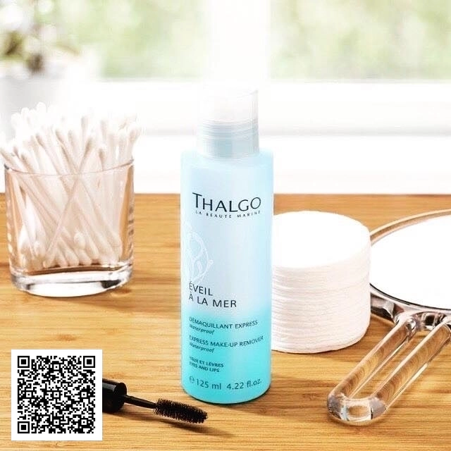 Dung dịch tẩy trang cho mắt và môi Thalgo Gentle Make Up Remover Eye & Lip