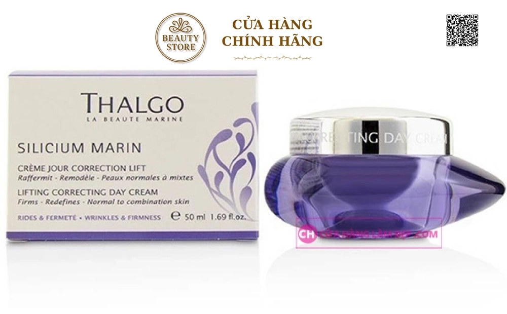 Kem Nâng Cơ Hỗ Trợ Ngừa Lão Hóa Ban Ngày Thalgo Lifting Correcting Day Cream