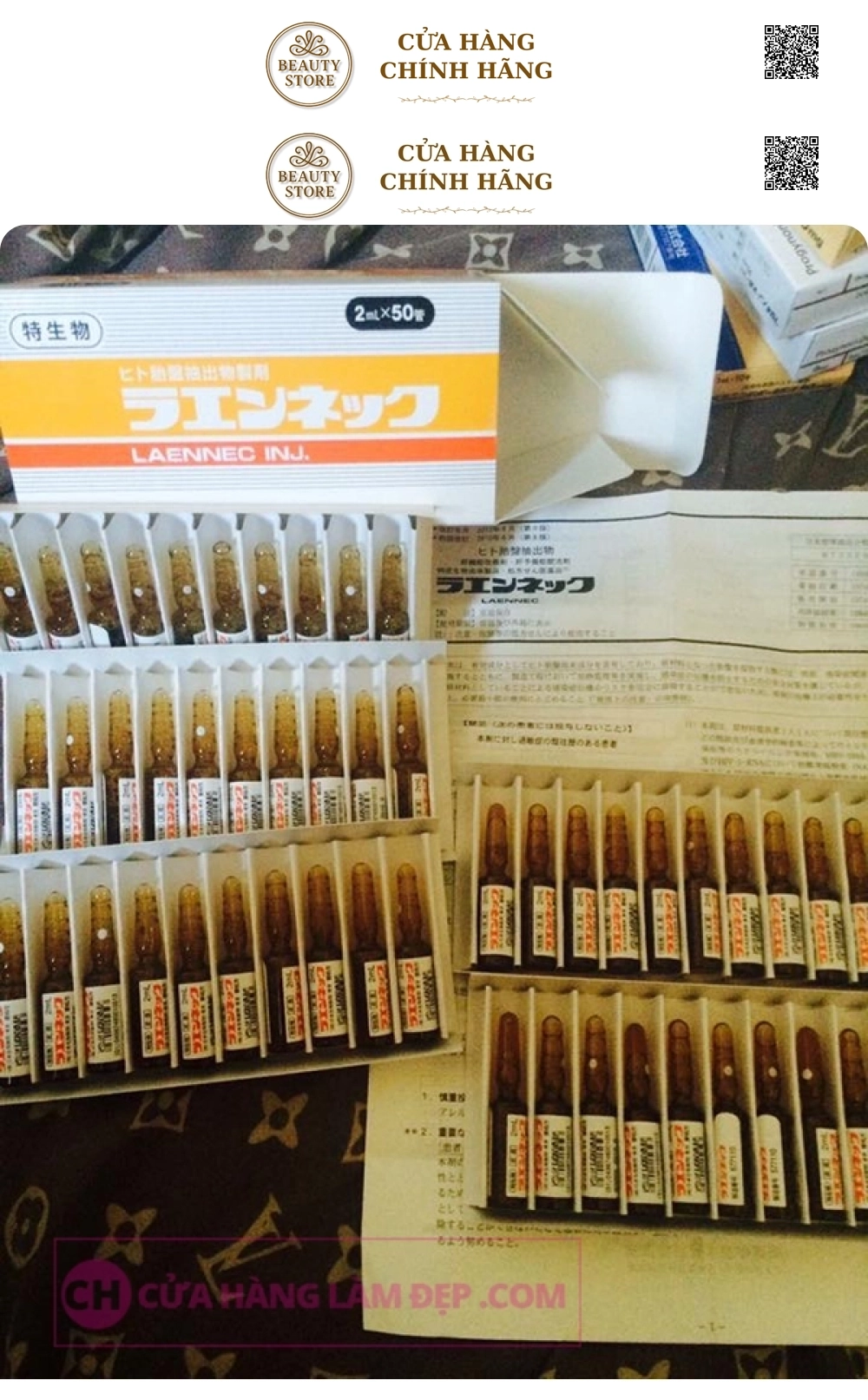 Tinh Chất Tế Bào Nhau Thai Placenta Laennec Nhật Bản