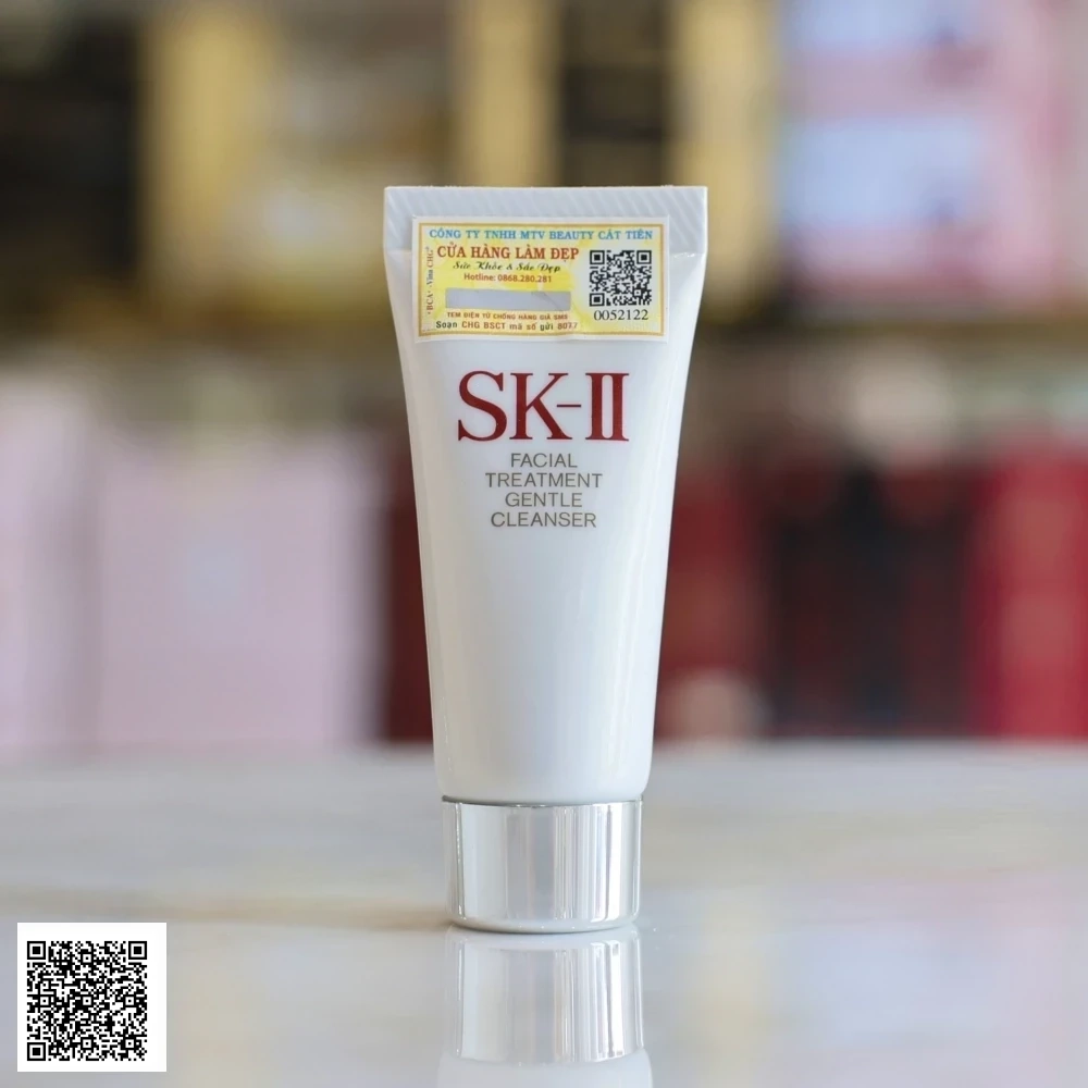 Sữa Rửa Mặt Dưỡng Da SK-II Facial Treatment Gentle Cleanser Từ Nhật Bản 20g