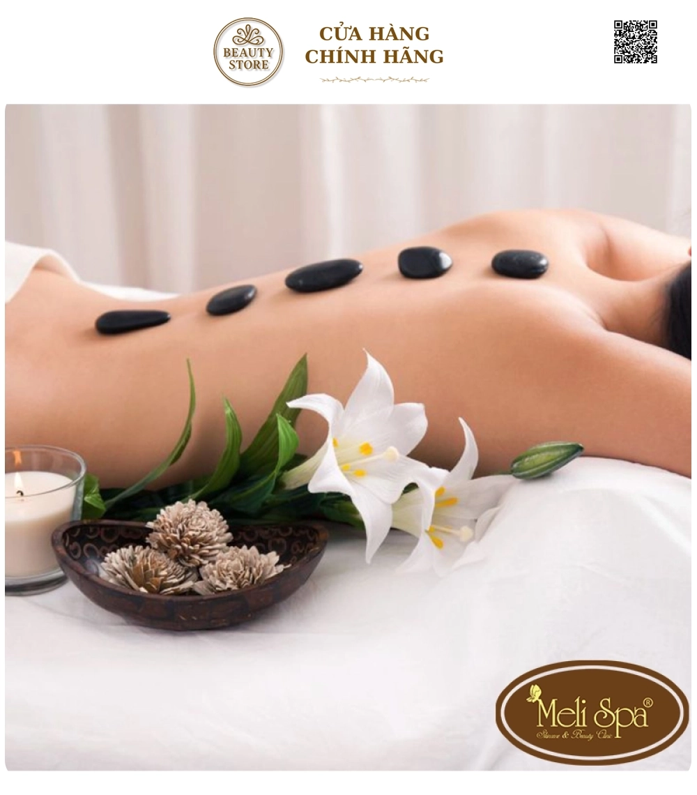 Massage Đá Nóng Bazan - 60 Phút tại Meli Spa
