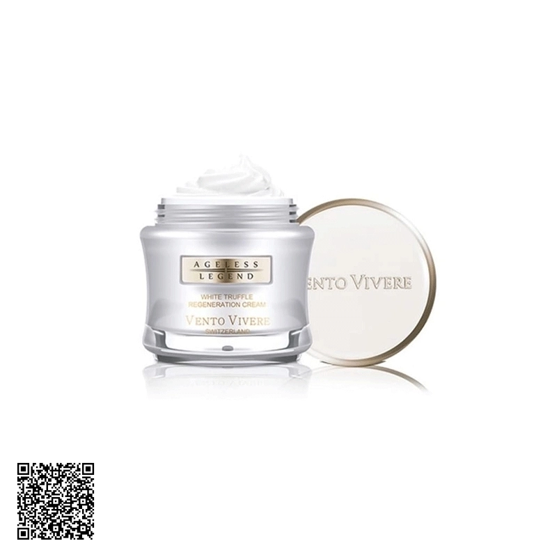 Kem White Truffle Regeneration Cream Vento Vivere Phục Hồi Tái Tạo Da Nấm Trắng Thụy Sĩ