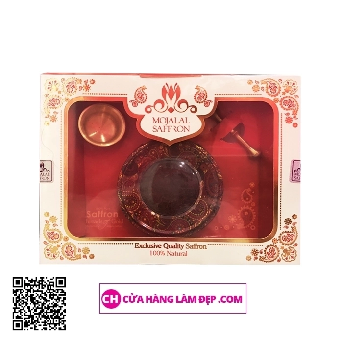 Set Nhụy Hoa Nghệ Tây Saffron Mojalal Hộp 5 Gram