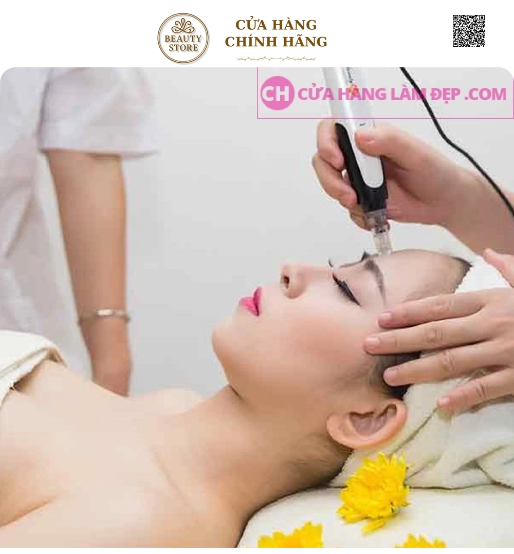 Phi Kim Tinh Chất Tế Bào Điều Trị Sẹo Rỗ, Se Khít Lỗ Chân Lông tại Meli Spa