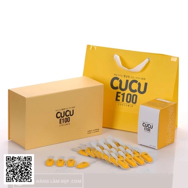 Tinh nghệ Nano Cucu E100 Curcumin Hàn Quốc