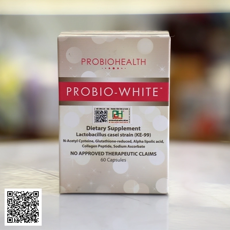 Viên Uống Trắng Da Men Vi Sinh Probio White 60 Viên Của Mỹ
