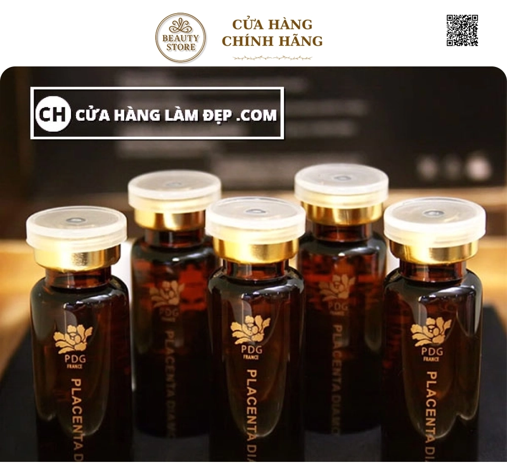 Tinh Chất Tái Tạo Da Tế Bào Gốc Placenta Diamond Gold