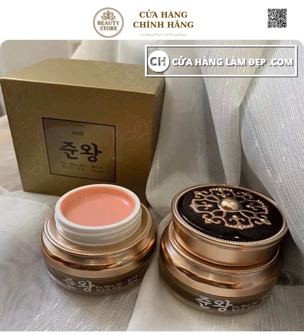 Kem giảm Sẹo Rỗ Đông Y Genie Non Fix Skin MTS Hoàng Cung Hàn Quốc