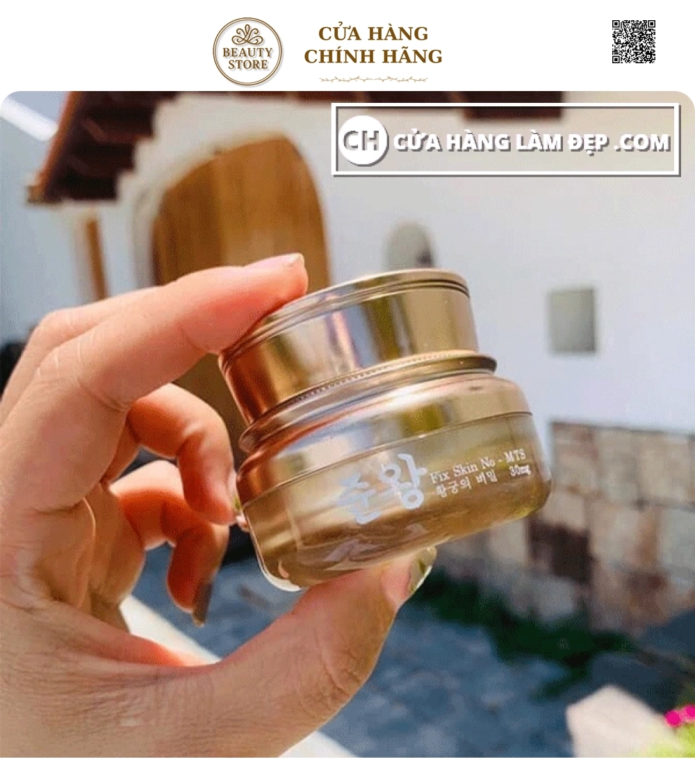 Kem giảm Sẹo Rỗ Đông Y Genie Non Fix Skin MTS Hoàng Cung Hàn Quốc