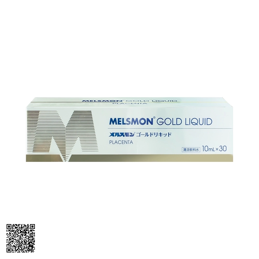 Nước uống nhau thai heo Melsmon Gold Liquid (Hộp 30 ống x 10ml)