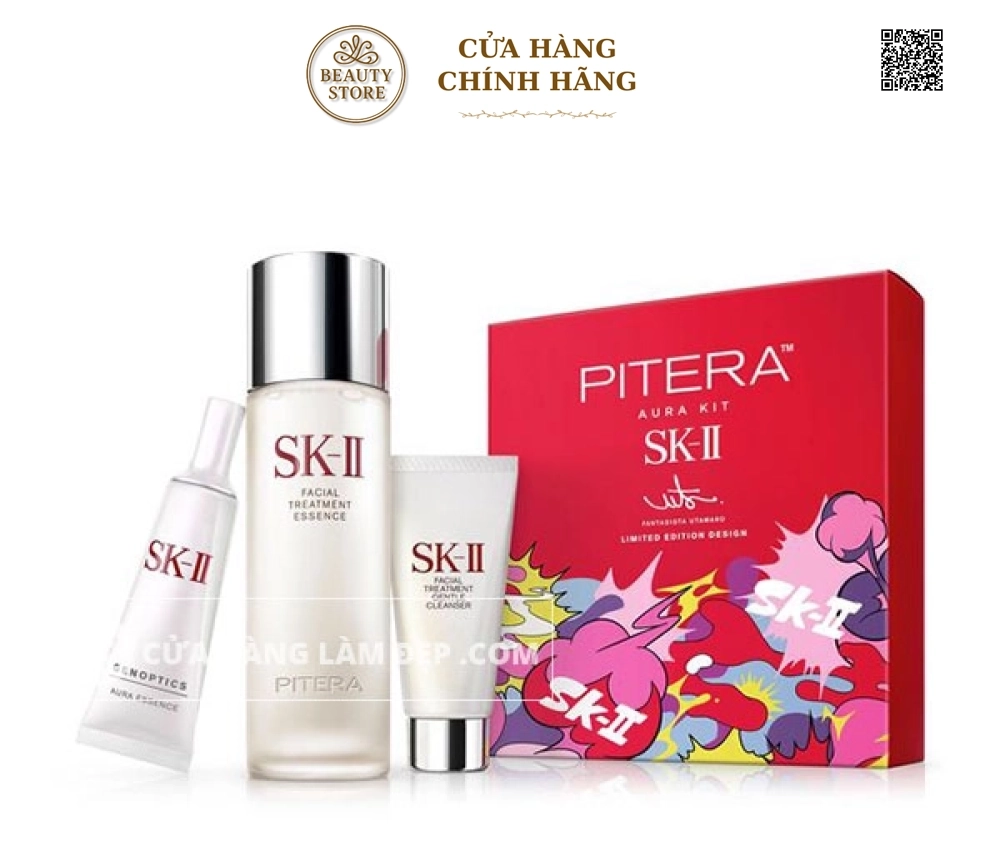 Bộ Sản Phẩm Chăm Sóc Da SK-II Set Aura Kit 2019