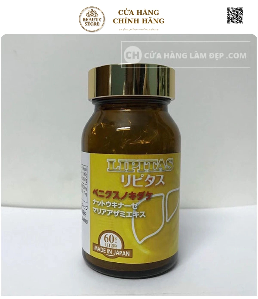 Viên Làm Giảm Mỡ Máu, Mỡ Gan Và Thải Độc Gan Lipitas