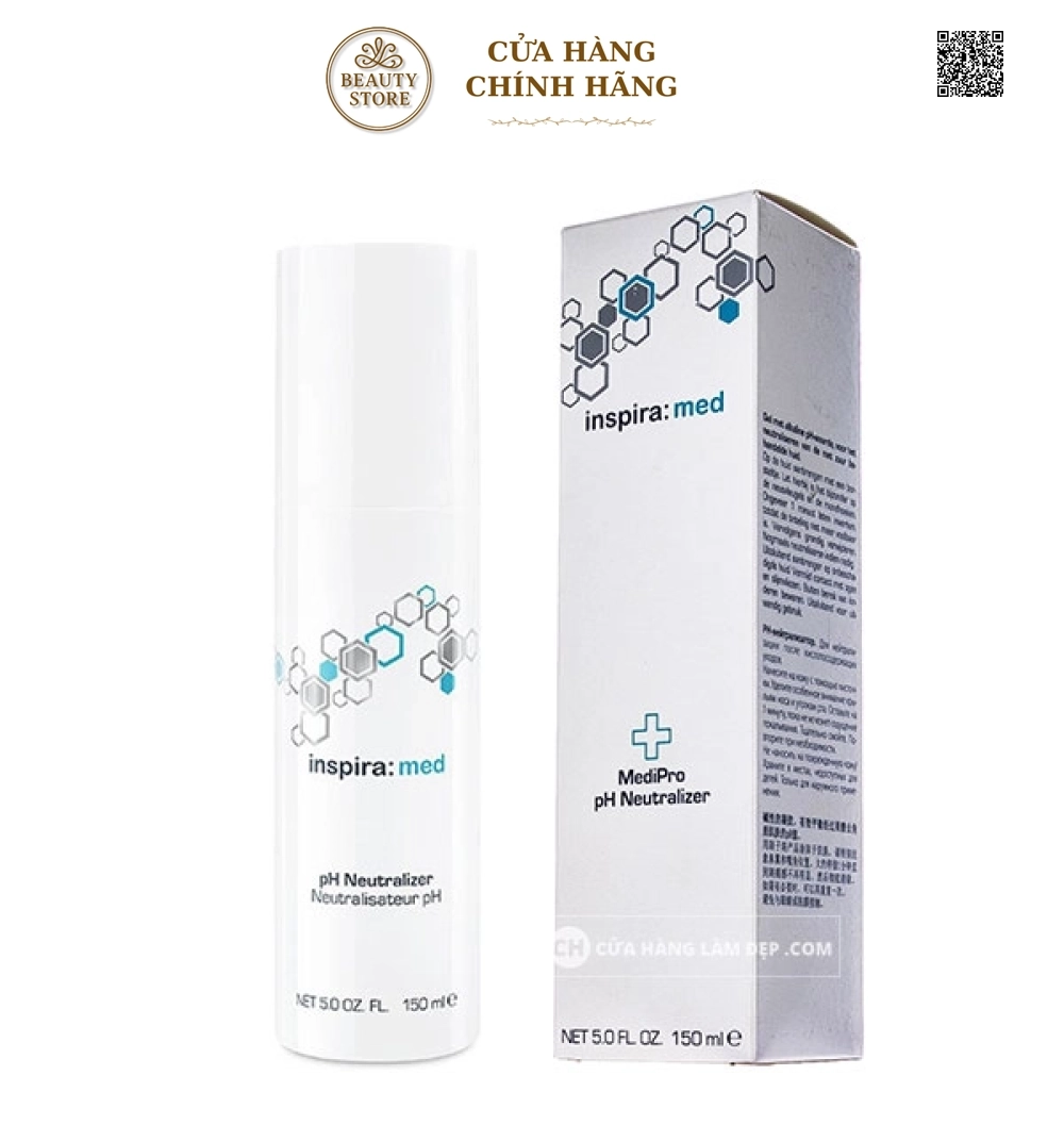 Nước Cân Bằng Độ pH Cho Da Inspira pH Neutralizer 150ml