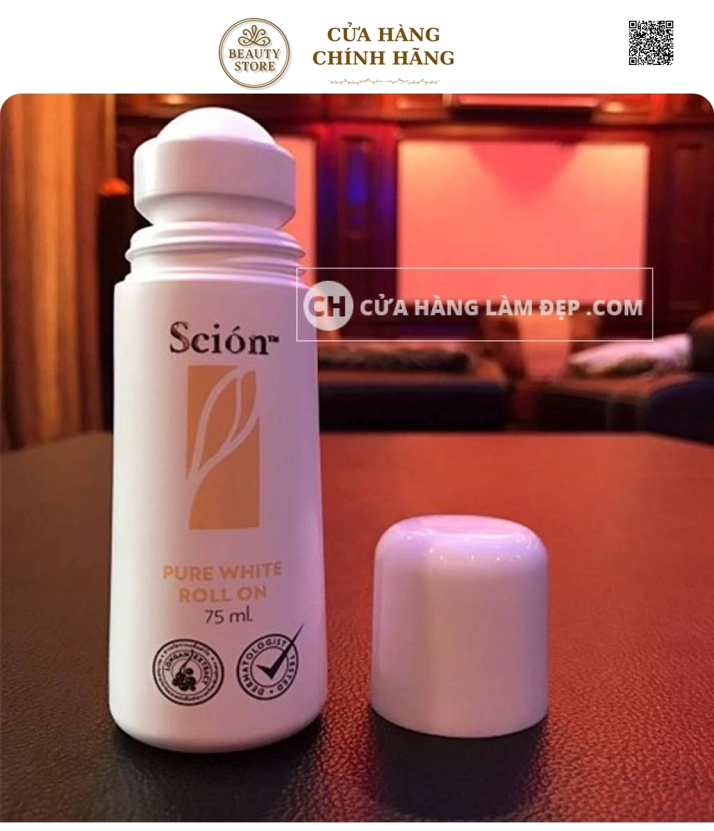 Lăn Khử Mùi Scion Nuskin Pure White Roll On 75ml Của Mỹ