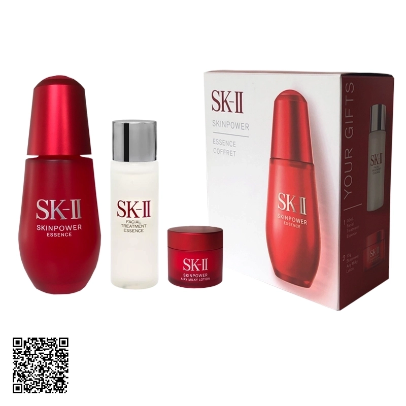 Bộ Sản Phẩm 3 Món Dưỡng Da SK-II Skinpower Essence Coffret