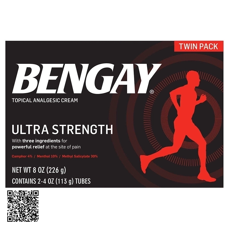 Kem Xoa Bóp  Cơ Và Khớp BENGAY Topical Analgesic Cream 113 Gram x 2 Tuýt