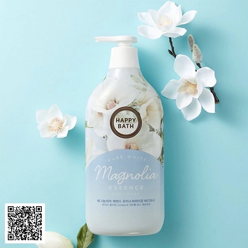 Sữa Tắm Happy Bath Pure White Peony Perfume Body Wash 900g