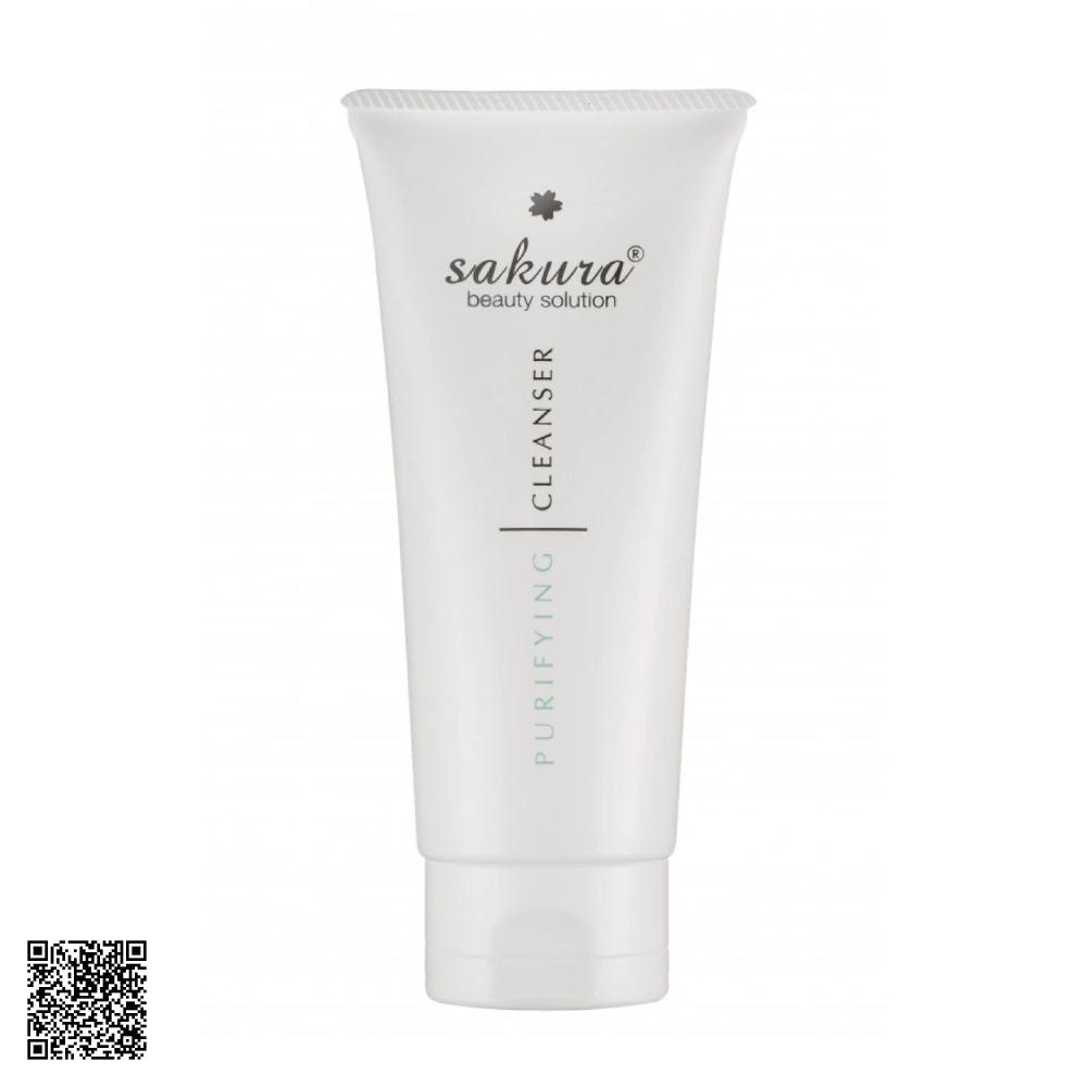 Sữa Rửa Mặt Chăm Sóc Da Nhờn Mụn Sakura Purifying Cleanser Nhật Bản 100ml