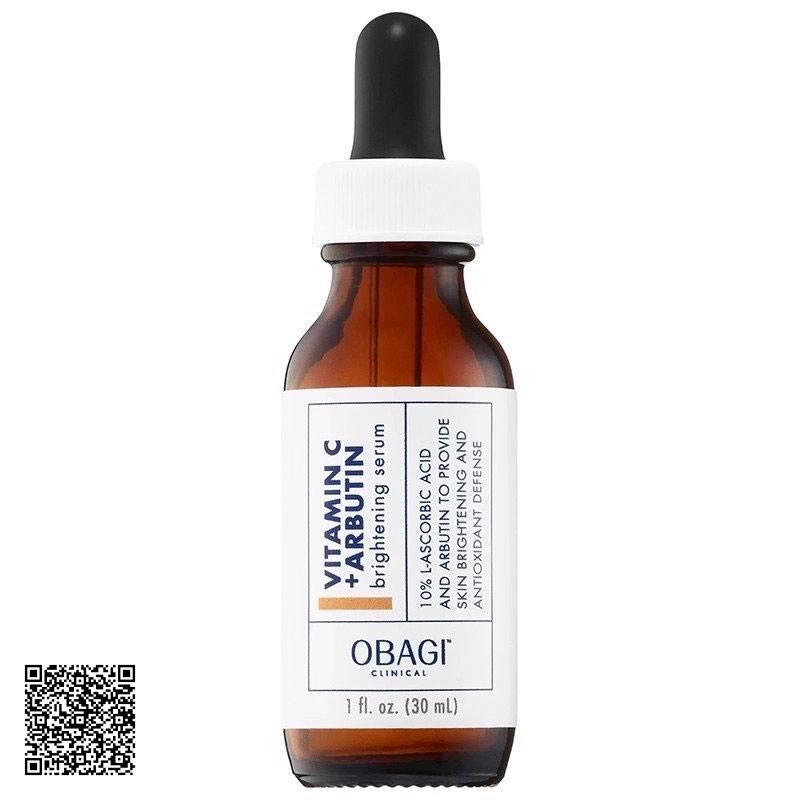 Tinh Chất Dưỡng Trắng Da Obagi Clinical Vitamin C+ Arbutin Brightening Serum Mỹ 30ml