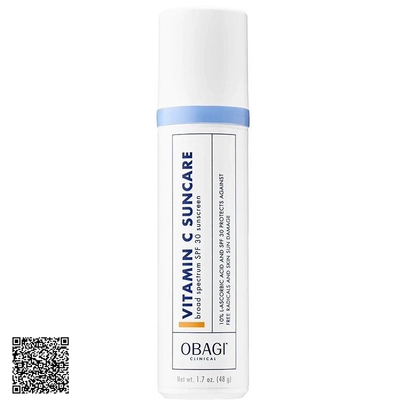 Kem Chống Nắng Dưỡng Sáng Da OBAGI CLINICAL Vitamin C Suncare Broad Spectrum SPF 30 Sunscreen Mỹ 48g