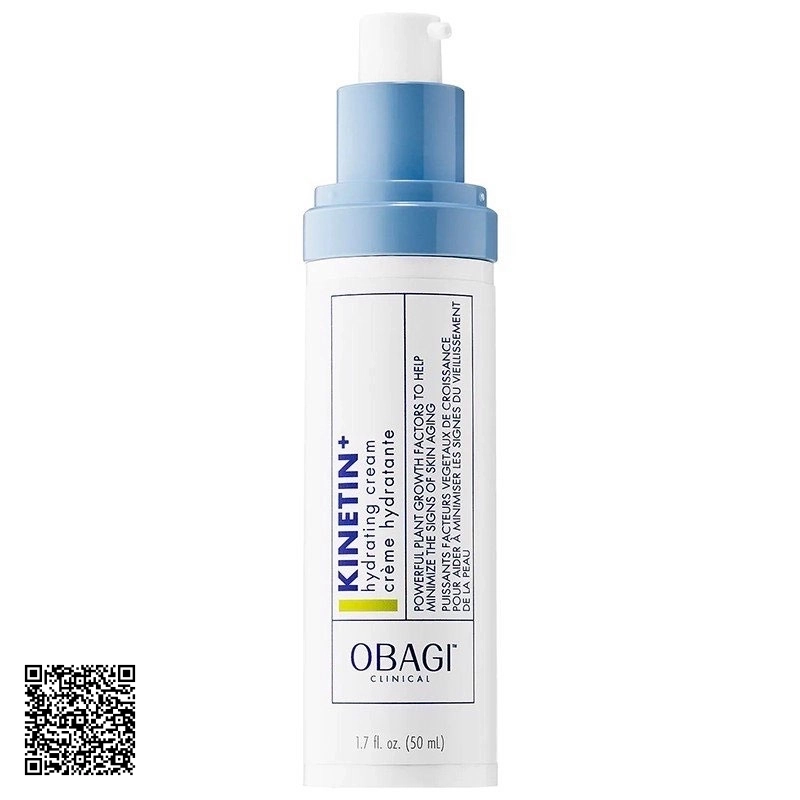 Kem Dưỡng Phục Hồi Làm Dịu Da Obagi Clinical Kinetin+ Hydrating Cream Mỹ 50ml