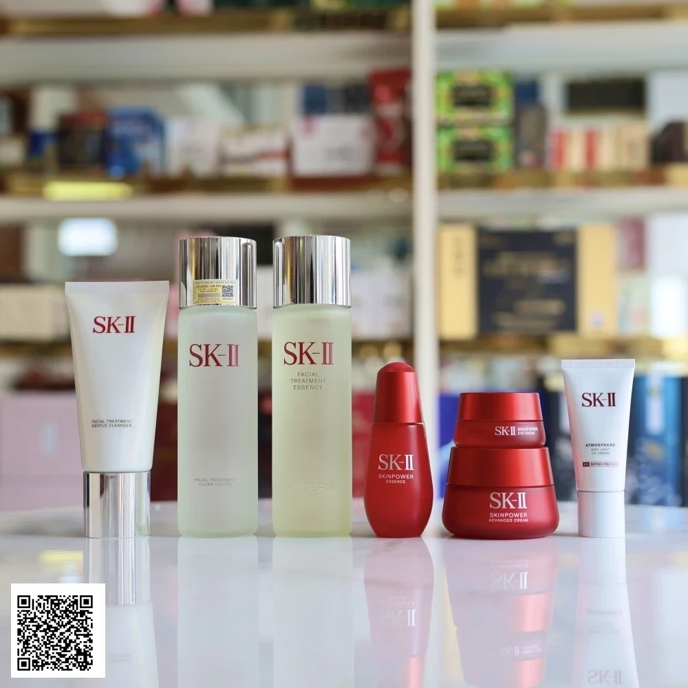 Bộ Mỹ Phẩm SK-II Skinpower Dưỡng Ẩm, Nâng Cơ, Chống Lão Hóa Da SK-II Nhật Bản .