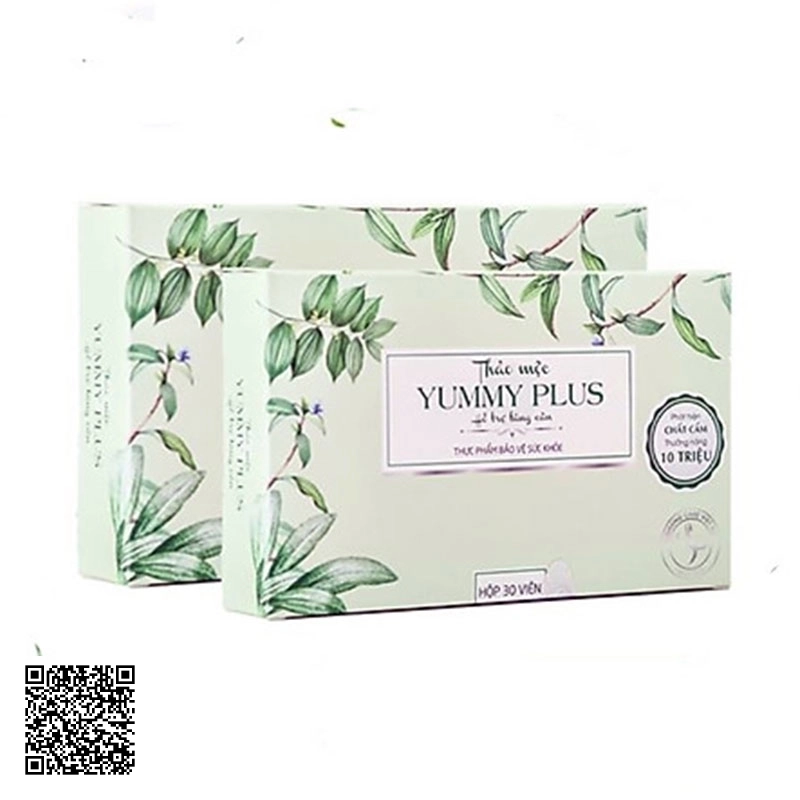 Thảo Mộc Tăng Cân Slimming Care Yummy Plus Từ Việt Nam Hộp 30 Viên