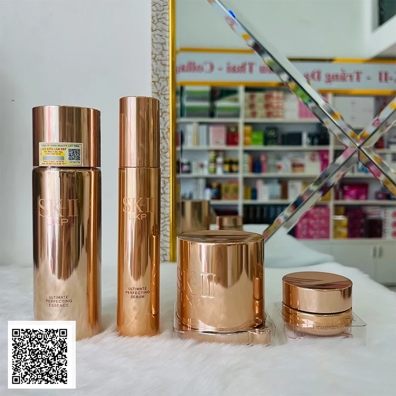 Trọn Bộ Dưỡng Da Cao Cấp LXP Trắng Da Mờ Nám Nâng Cơ Da SK-II LXP Ultimate Perfecting Của Nhật Bản 4 Sản Phẩm