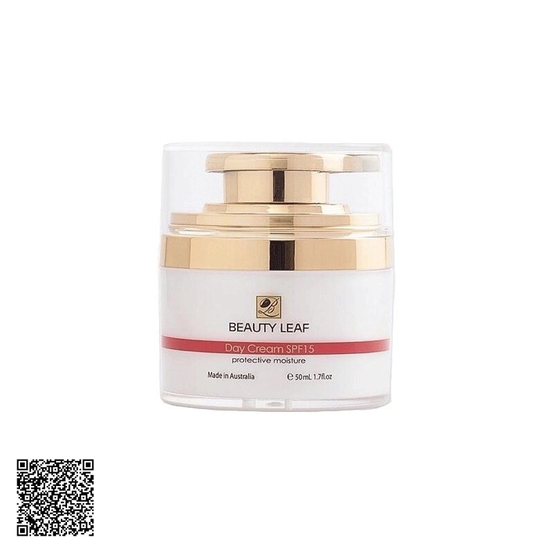 Kem Beauty Leaf Day Cream SPF15 Golden Health Dưỡng Trắng, Chống Nắng Bảo Vệ Da Ban Ngày Của Úc 50ml
