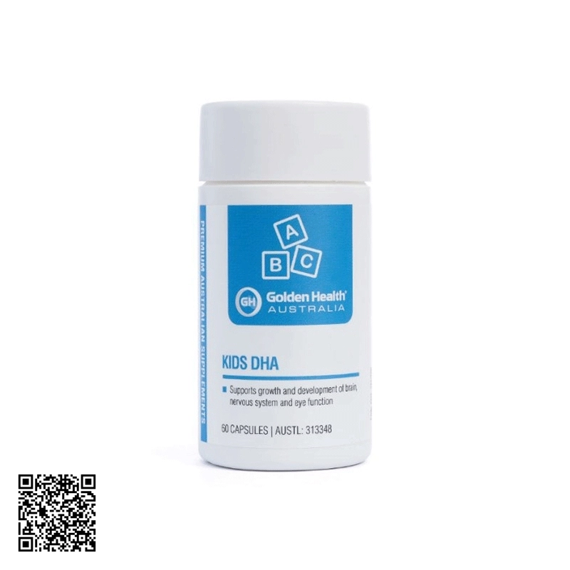 Viên Uống Kids DHA Golden Health Của Úc 60 Viên