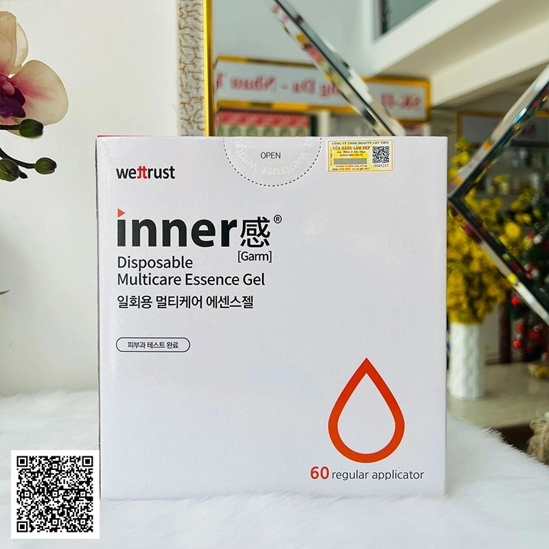 Đũa Thần Tình Yêu Inner Wettrust Innergarm Disposable Multicare Essence Gel Làm Hồng, Thơm Se Khít Của Hàn Quốc 60 Ống