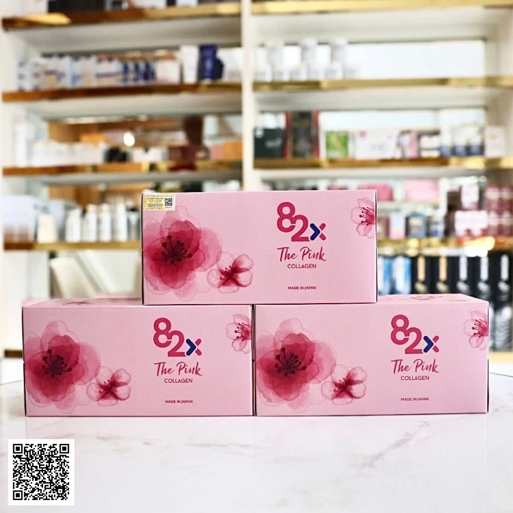 Nước Uống The Pink Collagen 82X Nhật Bản 30 Ngày Uống