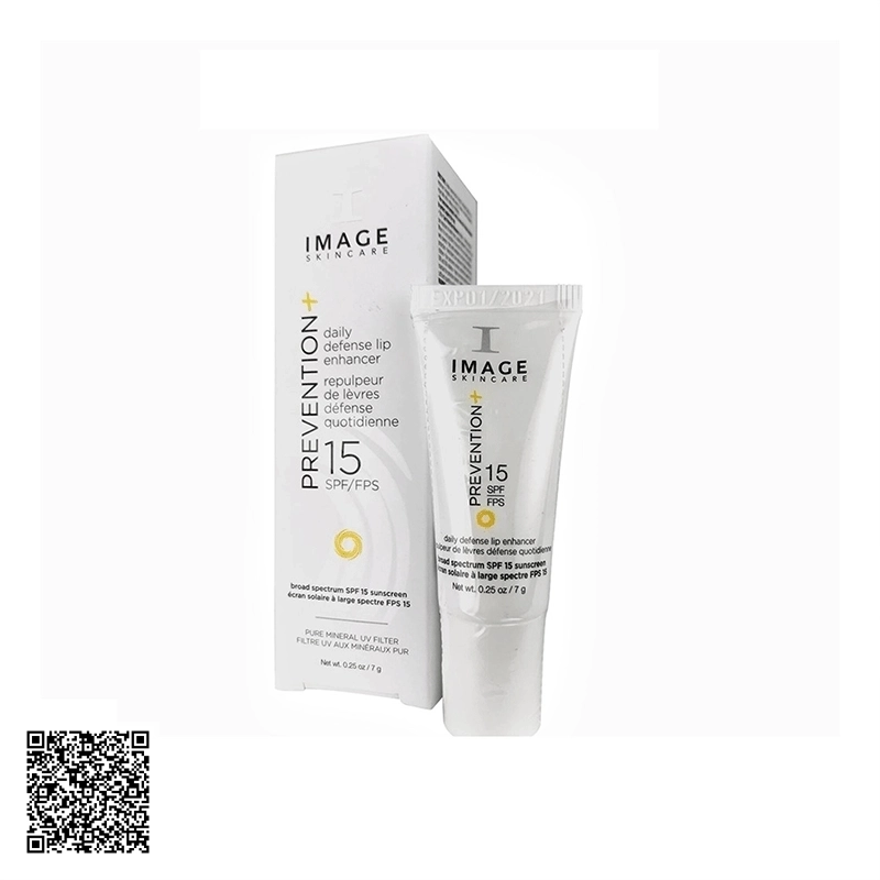 Kem Dưỡng Chống Nắng Cho Môi Image Skincare Prevention + Daily Defense Lip Enhancer SPF 15 Mỹ 7g