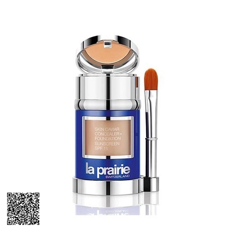 Kem Nền Che Khuyết Điểm La Prairie Skin Caviar Concealer Foundation SPF15 Mini Thụy Sĩ 10ml