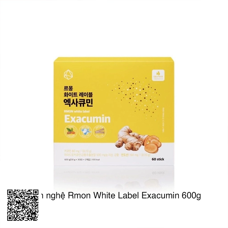 Tinh Nghệ Rmon White Label Exacumin Của Hàn Quốc 600g
