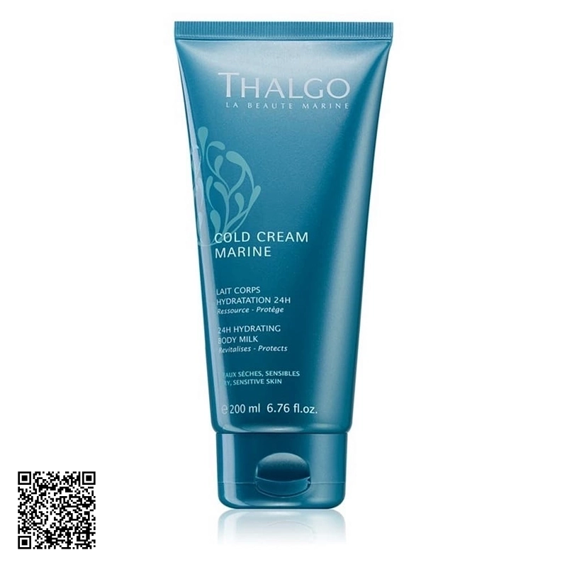 Sữa Dưỡng Ẩm Toàn Thân Thalgo 24H Hydrating Body Milk Của Pháp 200ml