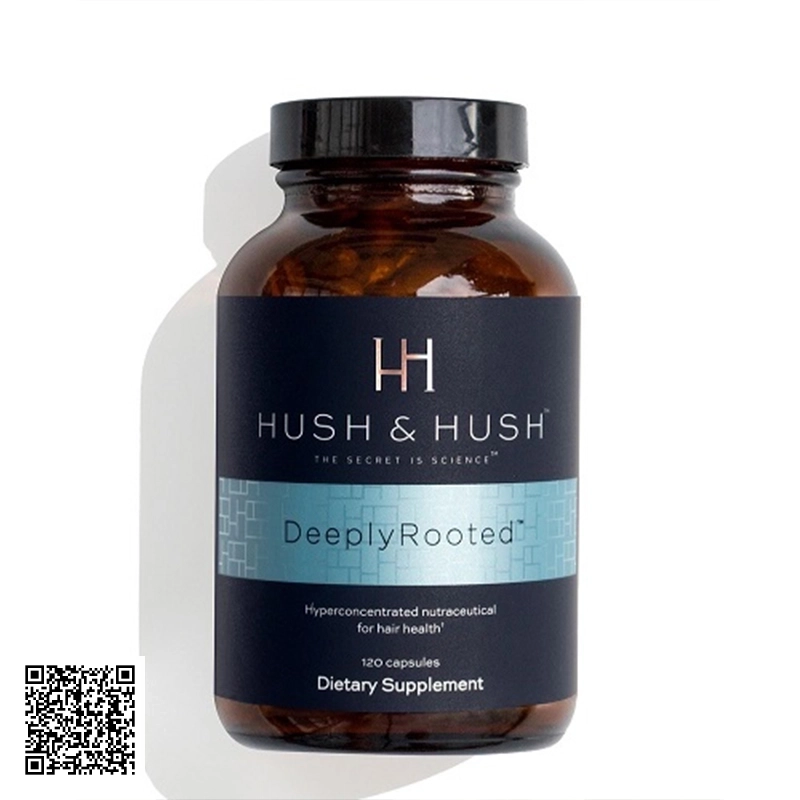 Viên Uống Phục Hồi Tóc Gãy Rụng Hush & Hush Deeply Rooted Của Mỹ 120 Viên