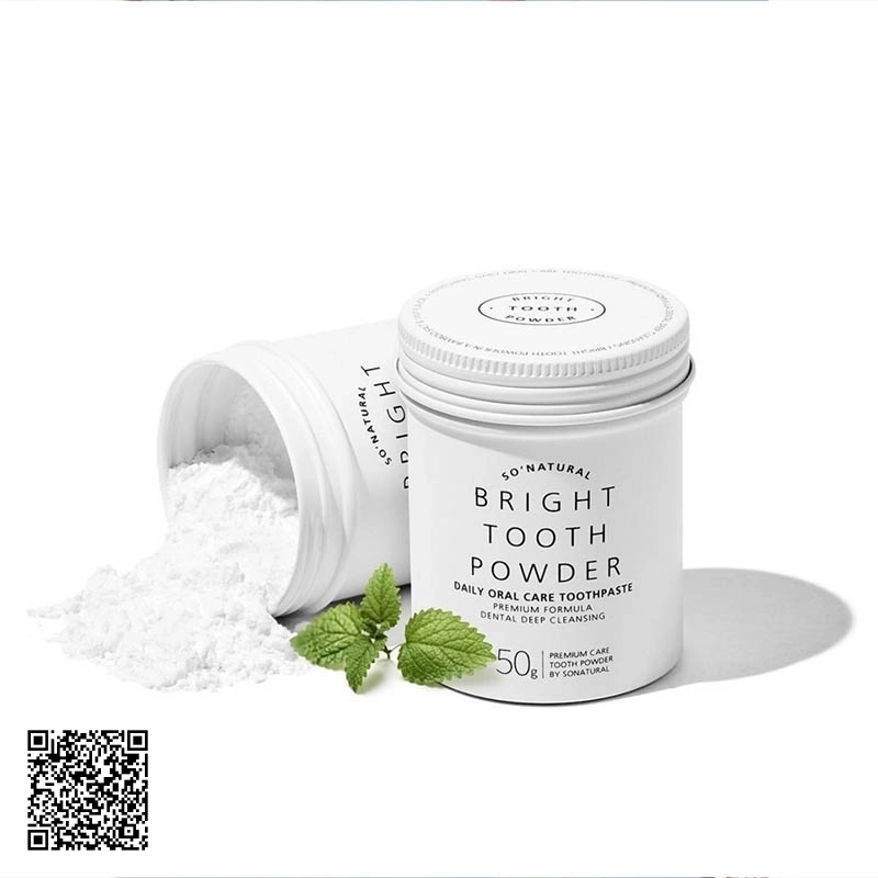 Bột Trắng Răng Sonatural Bright Tooth Powder Của Hàn Quốc 50g