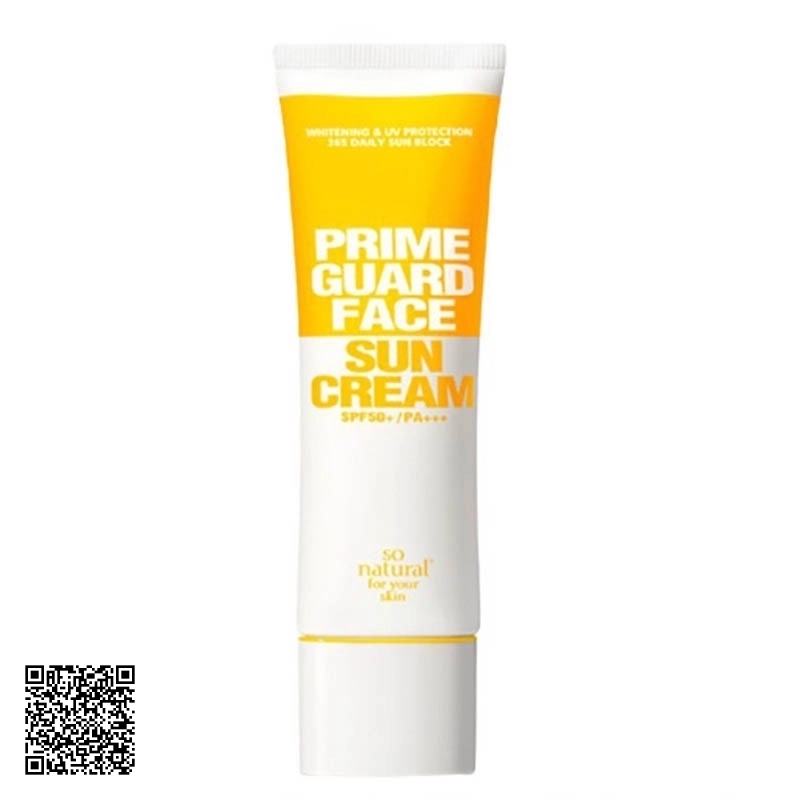 Kem Chống Nắng Prime Guard Face Sun cream SPF50+/PA++++ Của Hàn Quốc 50ml