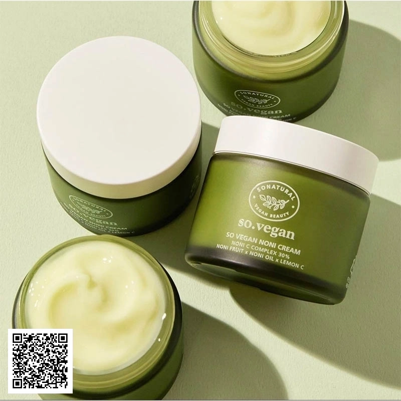 Kem Trắng Da Dưỡng Ẩm Hỗ Trợ Ngừa Lão Hóa Vegan Noni Cream Của Hàn Quốc