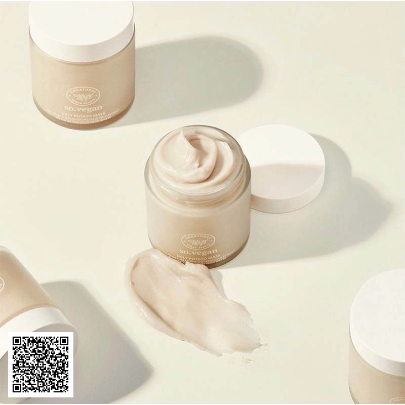 Mặt Nạ Khoai Tây SoNatural So Natural So Vegan Ugly Potato Mask Của Hàn Quốc