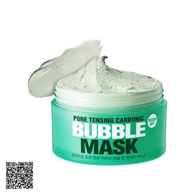 Mặt Nạ Thải Độc SoNatural Pore Tensing Carbonic Bubble Mask Của Hàn Quốc 130g