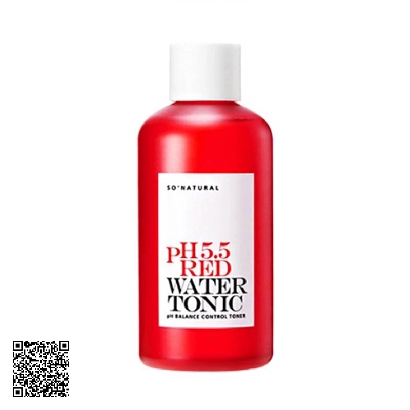 Nước Hoa Hồng SoNatural Ph 5.5 Red Water Tonic Của Hàn Quốc