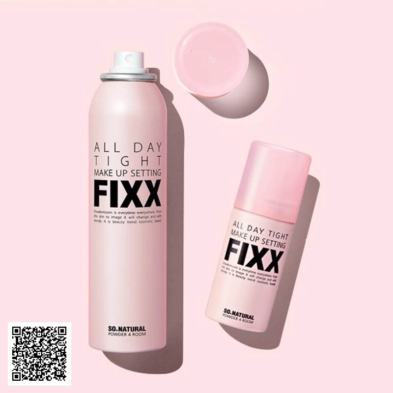 Xịt Khóa Nền Trang Điểm So Natural All Day Tight Make Up Setting Fixx Của Hàn Quốc 75ml