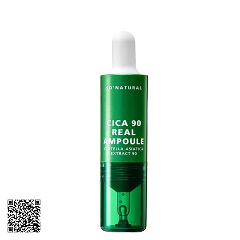 Tinh Chất Giảm Mụn Dưỡng Da Cica 90 Real Ampoule Centelle Của Hàn Quốc