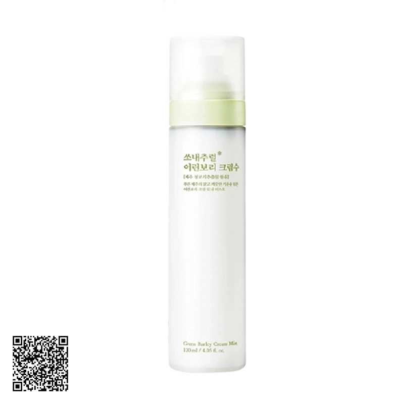Xịt Khoáng Lúa Mạch Thuần Chay Green Barley Cream Mist Của Hàn Quốc