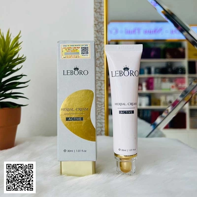 Kem giảm Chàm Leboro Herbal Cream Active Của Mỹ 30ml